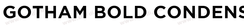 GOTHAM BOLD CONDENSE字体转换